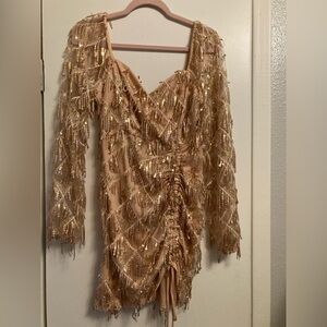 Sequin Embellished Dress